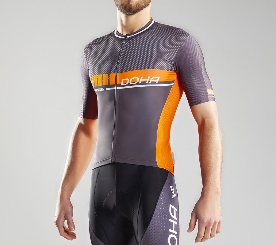 Custom Team abbigliamento ciclismo personalizzato DOHA - Marcello Bergamo