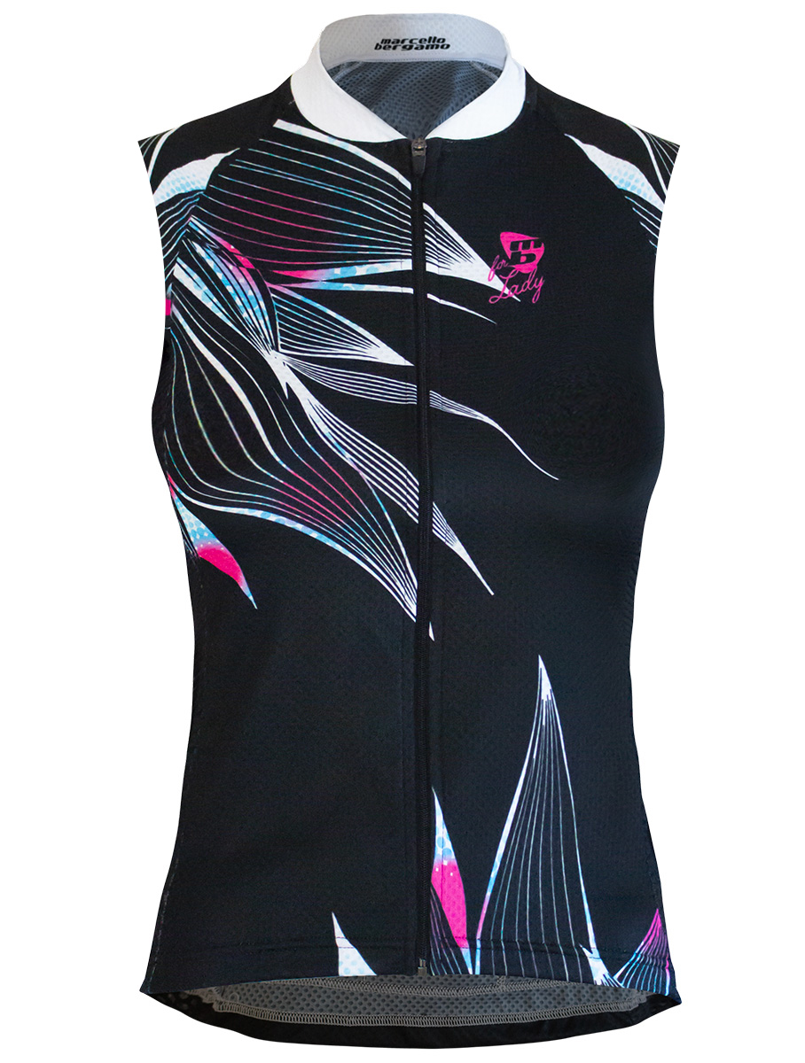 maglia senza maniche donna