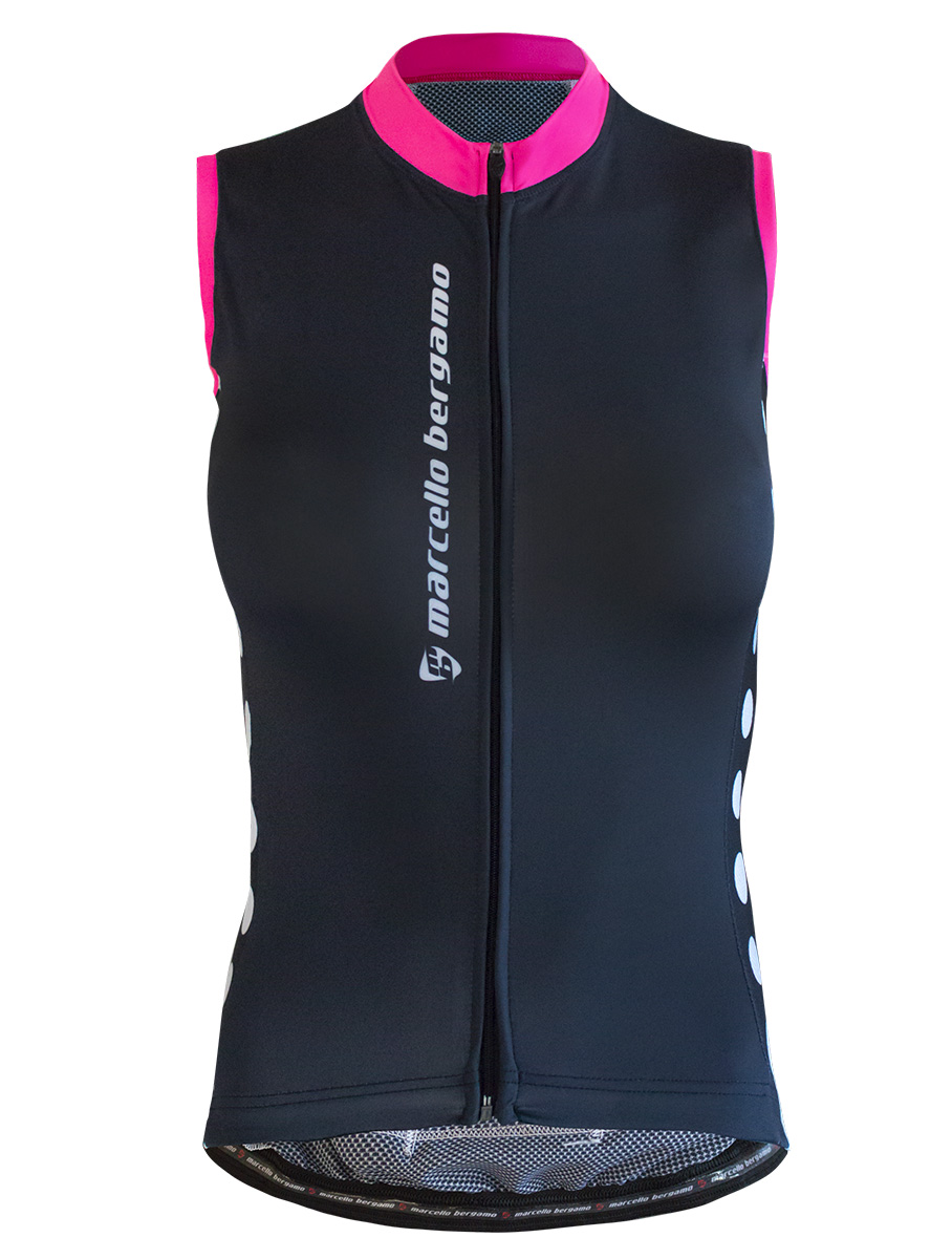 maglia senza maniche donna