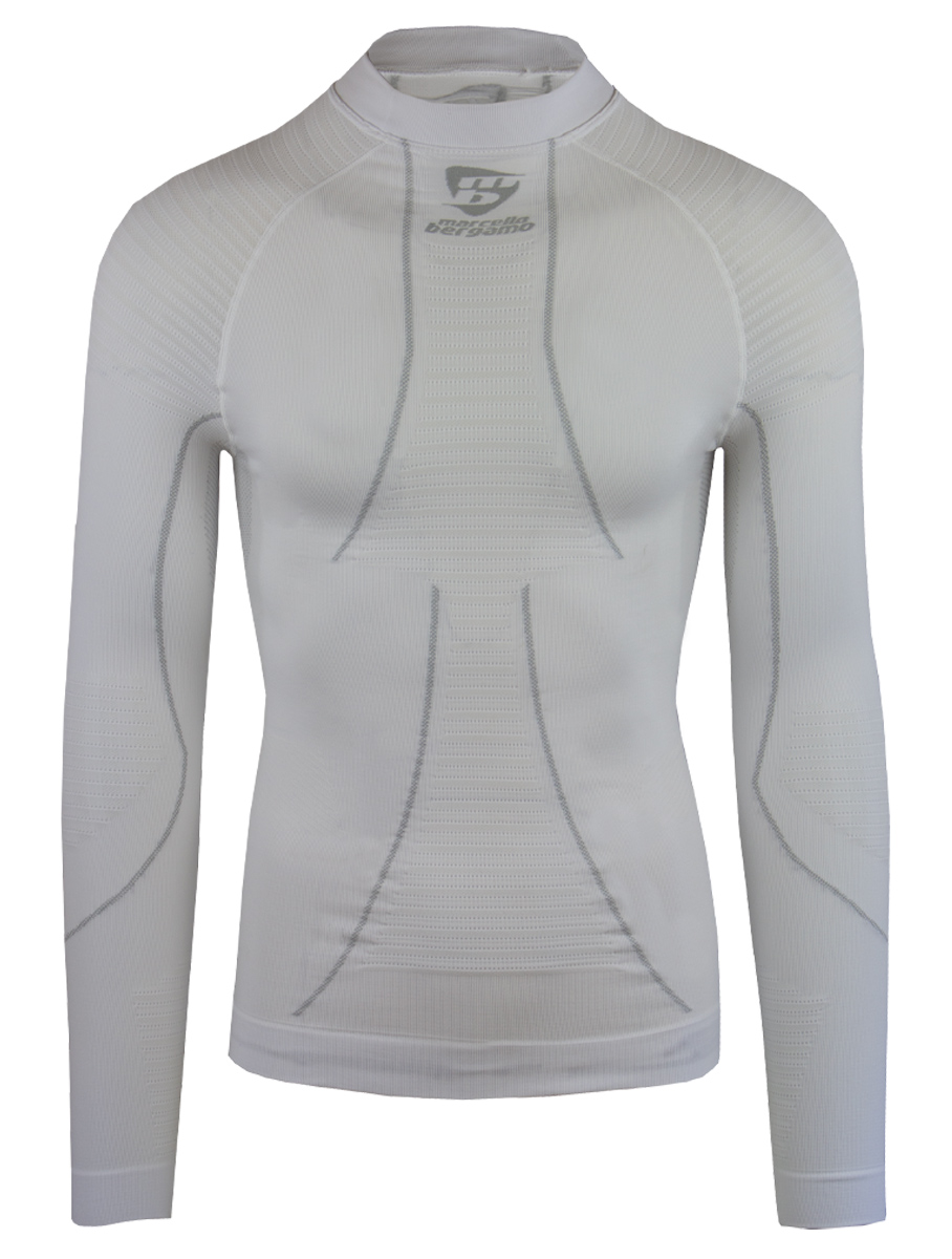 Eos . Maglia termica manica lunga bianca 2 pezzi