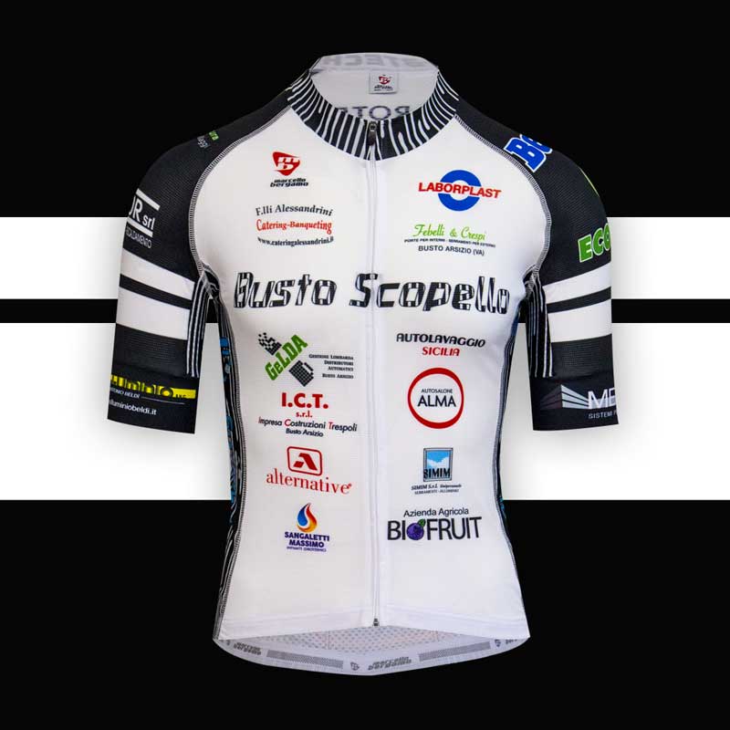 Busto Scopello maglia custom cycling