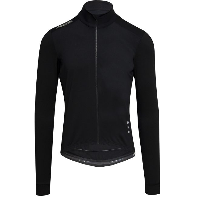 maglia manica lunga uomo inverno ciclismo BORA NERO Marcello-Bergamo