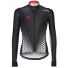 Maglia manica lunga ciclismo Thar Nero rosso Marcello Bergamo