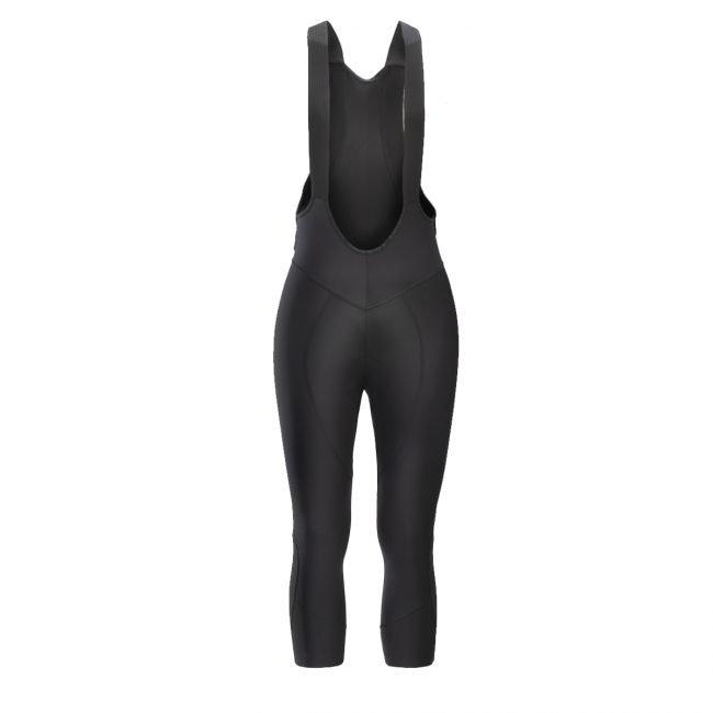 Salopette 3/4 Bora Lady Nero Marcello Bergamo abbigliamento ciclismo