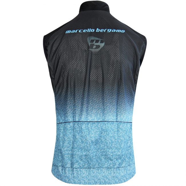 Hypertech gilet antivento abbigliamento ciclismo Marcello Bergamo