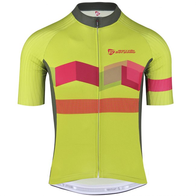 Flying maglia manica corta uomo abbigliamento ciclismo Marcello Bergamo