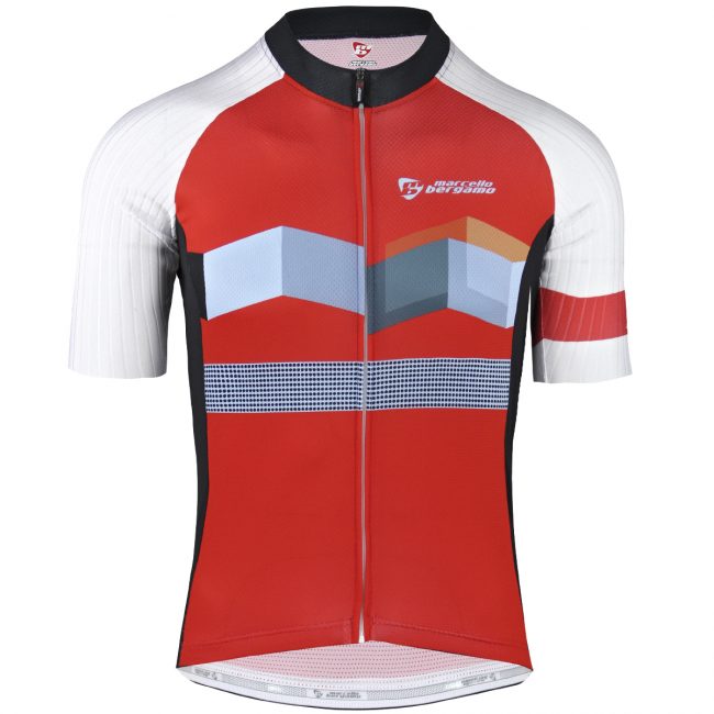 Flying maglia manica corta uomo abbigliamento ciclismo Marcello Bergamo