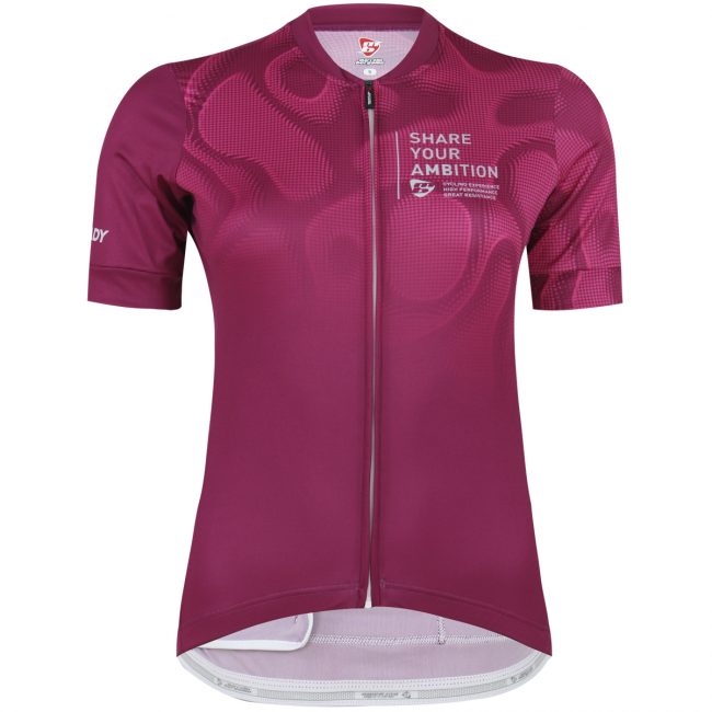 Optical lady maglia manica corta donna abbigliamento ciclismo Marcello Bergamo